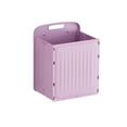 thumbnail image 2 of Nrmrqz Foldable Wall-Mounted Storage Box | Plastic Wardrobe Organizer for Clothes & Blankets | 40x31.5x24.5cm | Blue/Pink/Purple/White | Large Capacity Reusable Laundry Basket, 2 of 6