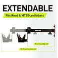 thumbnail image 5 of Vibrelli Bike Wall Mount - Horizontal Storage Rack for Hanging Bicycles in Garage - Adjustable Bike Hanger, Holder - Wall Bike Rack Hooks for Bicycle, 5 of 7