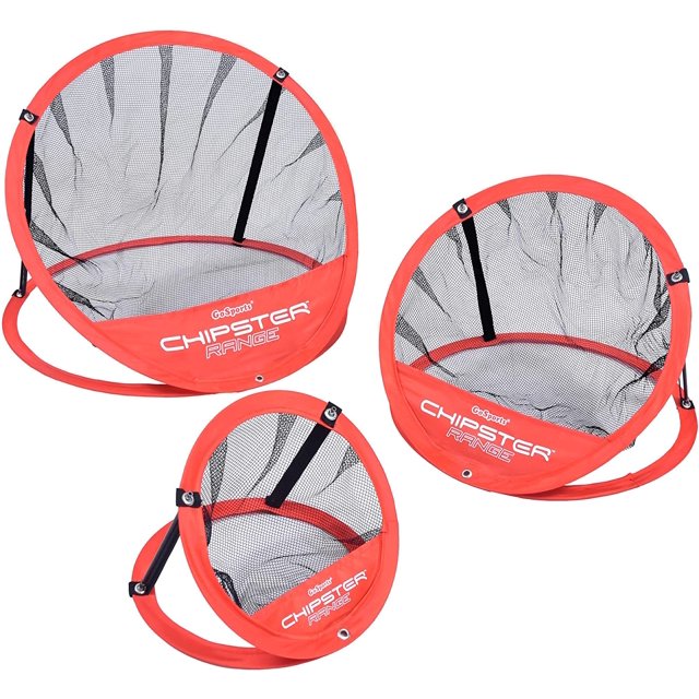Chipster Golf Chipping Pop Up Practice Net, Practice & Improve Your Short Game, 3 Piece with Carrying Case,