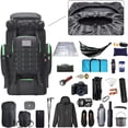 thumbnail image 2 of Mochila de senderismo WINTMING 70L/100L Camping Molle, 2 of 8