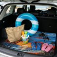 thumbnail image 2 of KEIAHUAN Tropical Sunset Palm Tree Car Trunk Mat 29" x 39" Universal Scratchproof Cargo Liner, Non Slip Car Accessories Universal Fit for Most Sedans SUV, 2 of 6