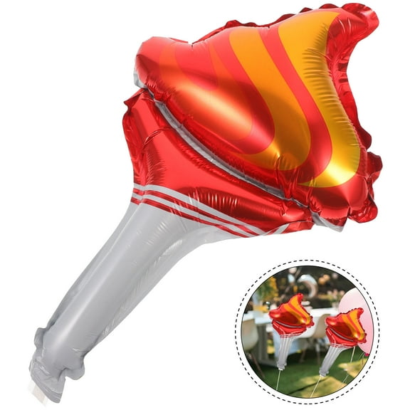HEMOTON  10 Pcs Inflatable Balloon Inflator Balloons Pump Torch
