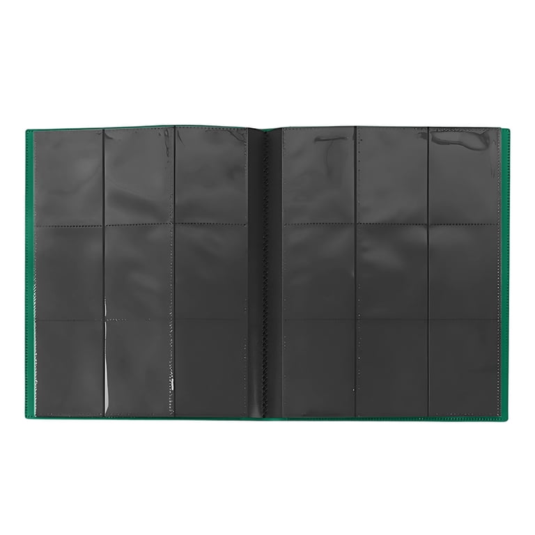 9-Pocket Trading Card Binder with 360 Side-Loading Pockets | Large Capacity Album for Sports Cards & Trading Cards | Waterproof Material with Elastic Strap | Holds Standard 2.5" X 3.5" Cards - Walmart.com 9-Pocket Trading Card Binder with 360 Side-Loading Pockets | Large Capacity Album for Sports Cards & Trading Cards | Waterproof Material with Elastic Strap | Holds Standard 2.5" X 3.5" Cards - Walmart.com