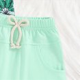 thumbnail image 4 of Toddler Baby Boy Outfits Summer Clothes Set Beach Tank Top and Beach Shorts Vacation Playwear Summer Outfits, 4 of 7