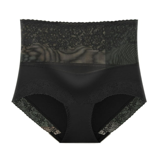 PEASKJP sous-Vêtements Sans Couture pour Femmes String Confortable Invisible, Noir TG