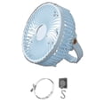 thumbnail image 1 of Fan colgante recargable por USB portátil de la fan de techo 2000mah 6.9inch con el gancho, 1 of 5