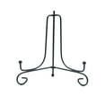 thumbnail image 3 of 2pcs Black Wrought Iron Plate Bracket Desktop Dish Holder Decorate Crafts Display Rack for Home Decoration (4 Inch), 3 of 8