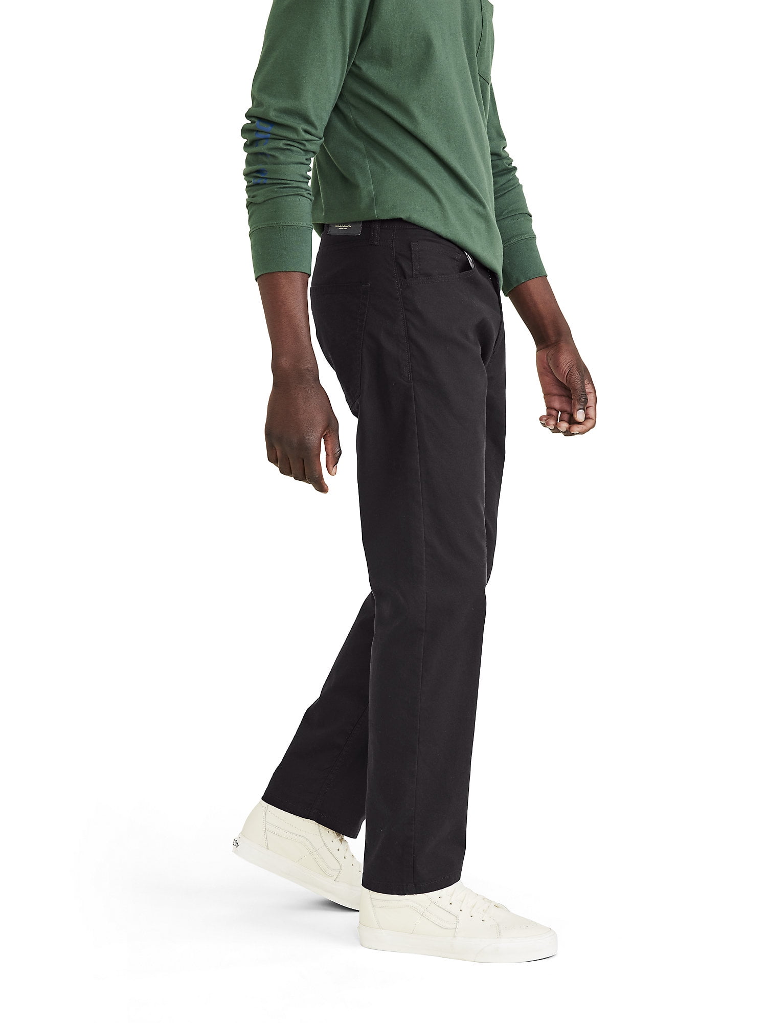 Dockers Men's 5-Pocket Straight Fit Pants with Stretch