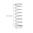 thumbnail image 2 of Masteelf  6 Pcs Trumpet Button Fittings Replacements Accessories Part Parts Silver, 2 of 8