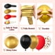 thumbnail image 4 of Juego de globos de fiesta con forma de guirnalda LOOLEY, rojo, negro y dorado, 137 unidades, 4 of 5