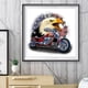thumbnail image 3 of Cuadros Decorativos Taladro completo 5D DIY diamante pintura moto águila bordado hogar Decoración manualidades JShteea Nuevos Originales, 3 of 9