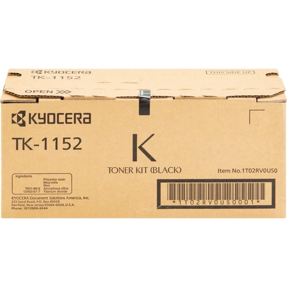 Compatible Black Toner Cartridge Replacement for KYOCERA MITA TK-1152 (1T02RV0US0), 3K Yield