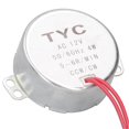 thumbnail image 2 of 2Pcs AC Motor Synchronous CCW/CW Micro Machine Tool Accessories AC12V 5-6R/MIN 4W, 2 of 4