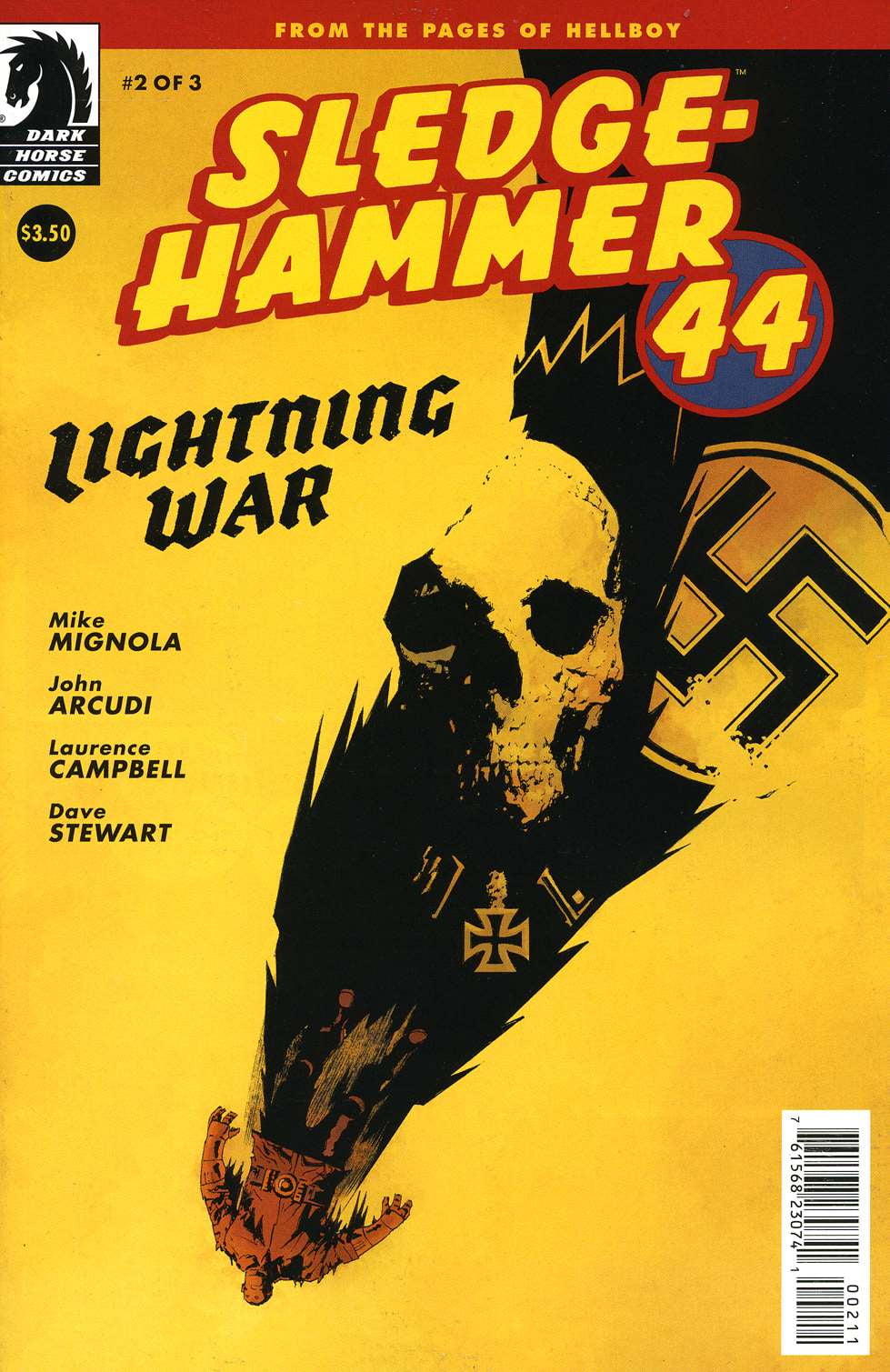 Sledgehammer 44 Lightning War 2 VF ; Dark Horse Comic Book