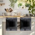 thumbnail image 4 of Optical Illusion Kitchen Towels Set of 2, Abstract 3D Black Grey Looks Like Holes Absorbent Dish Towels for Kitchen, Microfiber Hand Towel, Quick Drying Tea Towel for Cleaning Decorative Dishcloths, 4 of 7