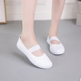 thumbnail image 3 of Zapatils de Moda para Mujer Zapatils de Deporte Perforadas en Pisos Cómodos 38 Zulema zapato de enfermería para mujeres, 3 of 8