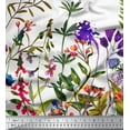 thumbnail image 3 of oneOone Cotton Cambric Fabric Leaves & Flower Panel Print Fabric By The Yard 56 Inch Wide, 3 of 3