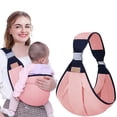 thumbnail image 2 of Mochila Para Bebés Y Niños Pequeños Versátil Bandolera Delantera Para Recién Nacidos Portabebés Portátil Fácil De Usar Imprescindible Para Viajes Al Aire Libre Diseño Ergonómico Modo B, 2 of 4