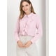 thumbnail image 3 of Allegra K Blusa Top Camisa Con Volantes De Gasa Elegante Con Botones Mangas Largas Oficina Trabajo Para Mujer Rosa XS Unique Bargains Camisa, 3 of 6
