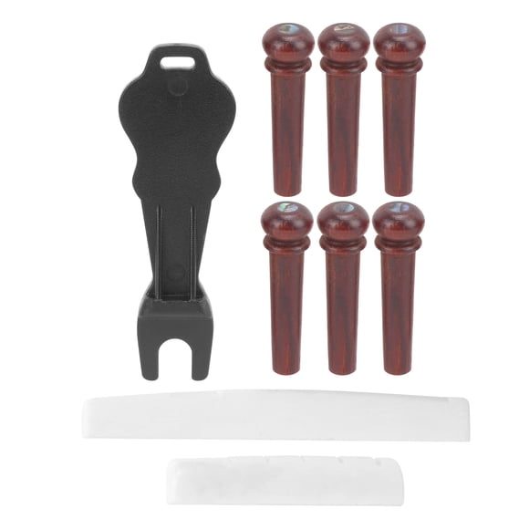 Guitar Bridge Pin, Hard Guitar Pin Puller Cocobolo Wood For Guitar MX0230D