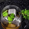 thumbnail image 3 of Cubitos de hielo Whiskey Stones de acero inoxidable, 4 unidades, 3 of 4