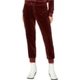 thumbnail image 1 of Sanctuary Clothing Womens Velour Track Casual Jogger Pantalones, Rojo, X-Large, 1 of 2