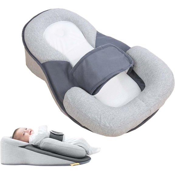 Rest Nest  Bed Acid Reflux with Strap, Rest Nest Bed Acid Reflux with Strap, 2026New  Pillow for Comfortable Play & Feeding Support