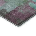thumbnail image 3 of Addison Rugs Mayfield Premium Machine Washable Transitional Blocks Teal Rectangle Rug, 10' x 14', 3 of 7