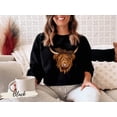 thumbnail image 4 of Highland Cow Sweatshirt,Highland Cow Gifts for Her, Highland Cow Shirt, 4 of 7