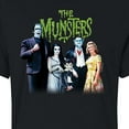 thumbnail image 3 of The Munsters - Family Poster - Junior's Cropped Tee, 3 of 5