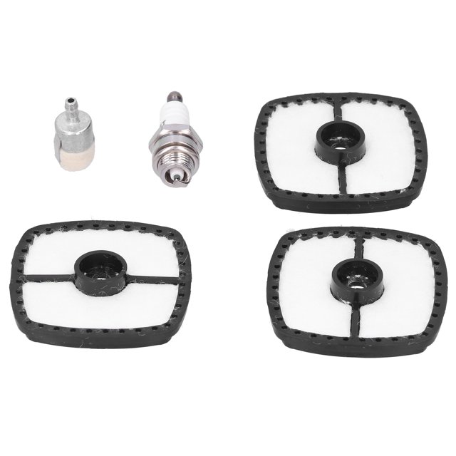 Juego de afinación de recortadora Kit de filtro de aire piezas de recortadora de hilo 5 unidades/juego fácil de instalar para soplador GT225 GT201 PB200 90152y ANGGREK Otros