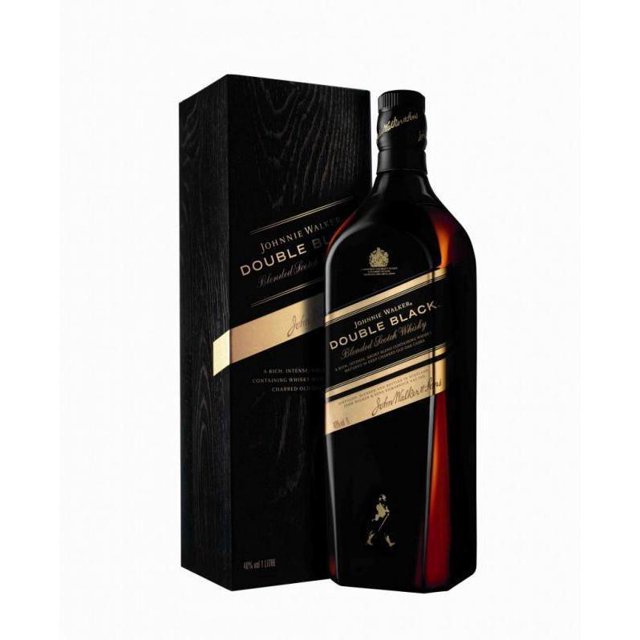 Johnnie Walker Double Black Blended Scotch 1 L Johnnie Walker Bottle