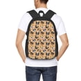 thumbnail image 4 of Fotbe Cute Dogs Head Mochila para Hombre y Mujer - Tela Oxford 600D Resistente - Mochila Impermeable de Gran Capacidad para Escuela, Viajes y Senderismo, 4 of 6