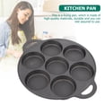 thumbnail image 4 of GOOHOCHY 1pc Eyg Frying Pandeza de siete-agujeros Tortilla PanPake Pot Pan práctico Caracol, 4 of 7