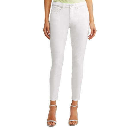 Sofia Jeans By Sofia Vergara Sofia Skinny Mid Rise Stretch Ankle Twill Jean Women's (Best White Ankle Jeans)