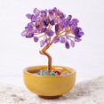 thumbnail image 1 of Boreal Craft Interesting Finds Amethyst Tree Tree Of Life Natural Bonsai Tree For Housewarming For Women Men Gemstone Tree For Positive Energy Wealth, 1 of 5