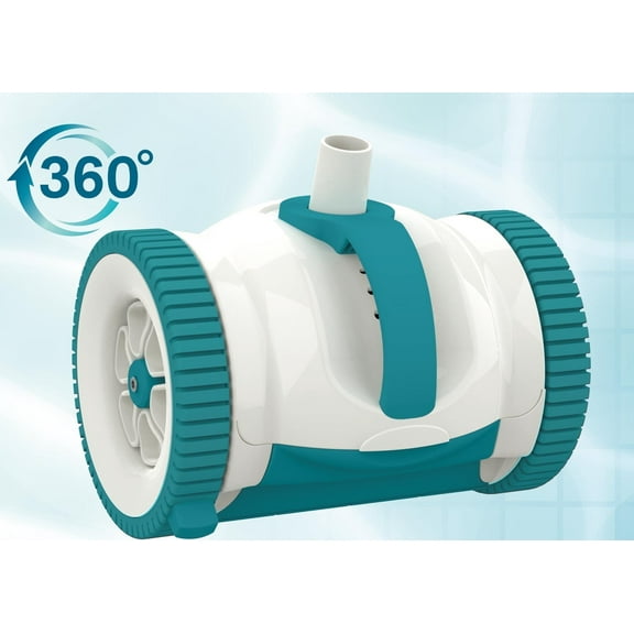 XtremepowerUS Automatic Suction Pool Cleaner Vacuum for Above Ground and In Ground Pools, 39' Hose