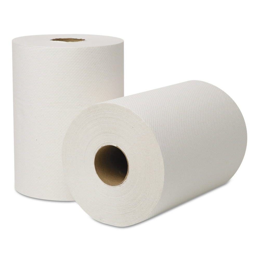 Wausau Paper EcoSoft Universal White Roll Towels, 12 rolls Walmart
