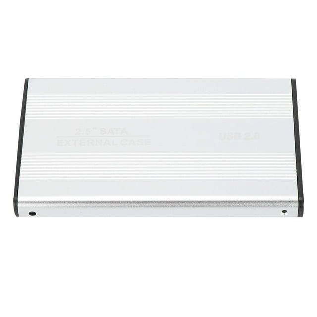 HDD Enclosure, HDD Enclosure Plug Play Hard Drive Enclosure SSD Adapter 3TB USB2.0 SSD Hard Disk Box for OS X Laptops External Data Storage