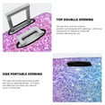 thumbnail image 5 of Easygdp Multicolor Glitter Double-Sided Printed Elastic Suitcase Protective Cover,Invisible Zipper, Business Trip Luggage Cases,Washable And Resistant To Falling -Medium, 5 of 9