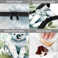 thumbnail image 4 of Koala Double Layered Insulated Lunch Bag with Two Compartments, Large Capacity, Refrigeration Capability, and Hand Carry Design - 7.1x11.4x16.1 Inches, 4 of 6