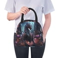 thumbnail image 6 of Fotbe Urban Mechanical Dragon Pattern Lunch Bag, Insulated Lunch Box, Small Leakproof Cooler Food Lunch Containers Reusable High Capacity Lunch Tote Bags for Work, Travel, Outdoor, 6 of 6