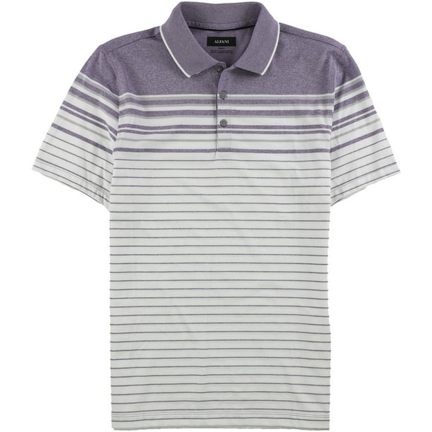 Polo de Rugby a rayas Alfani morado mediano