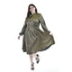 thumbnail image 4 of Vestido plisado con laso Roman Fashion /Tallas Extras, 4322 (Dorado) dorado 38, 4 of 5