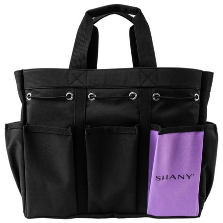 SHANY Beauty Handbag and Makeup Organizer Bag – Large Two-Tone Travel Tote with 2 Handles and 8 ...