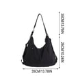 thumbnail image 3 of Large Capacity Tote Bag Style Casual Shoulder Bag Nylon Crossbody Bag Commute Work Backpack For Women, 3 of 6