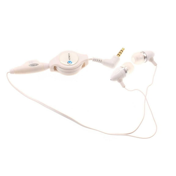 Wired Retractable Earphones for TCL 30 XE 5G, 20 XE, V 5G, A30 (A3), 4X 5G - Headphones Handsfree Mic Headset 3.5mm Earbuds Compatible With TCL 30 XE 5G, 20 XE, V 5G, A30 (A3), 4X 5G