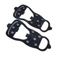 thumbnail image 3 of Light Simple Crampons for Shoes Boots Non-Slip Ice Cleat Portable Outdoor Sport Supplies for Hiking Climbing Walking New, 3 of 3