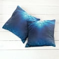 thumbnail image 2 of Ambesonne Ocean Throw Pillow Cover 2 Pack, Sandy Seabed Sea Scene, 20", Navy Blue Aqua, 2 of 6