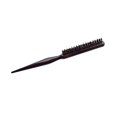 thumbnail image 1 of Cepillo de madera con cerdas de jabalí y peine de dientes anchos para peinar y dar volumen al cabello rizado., 1 of 5